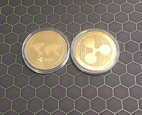 מטבעות Ripple 3PCs - מתנות אספנות מגנות. | Blockchain cryptocurrency | עם אסימוני זיכרון מקוריים | CHASE COIN | Xpr cryptocurrency